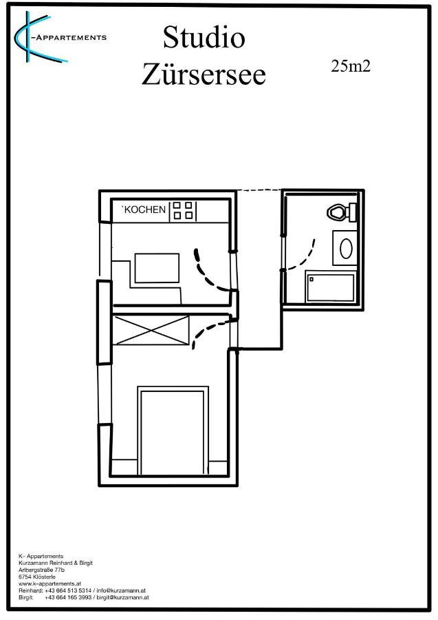 K-Appartements Klosterle Zewnętrze zdjęcie